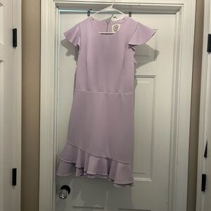 Sage collective Lavender Ruffle Sleeve Dress size 2